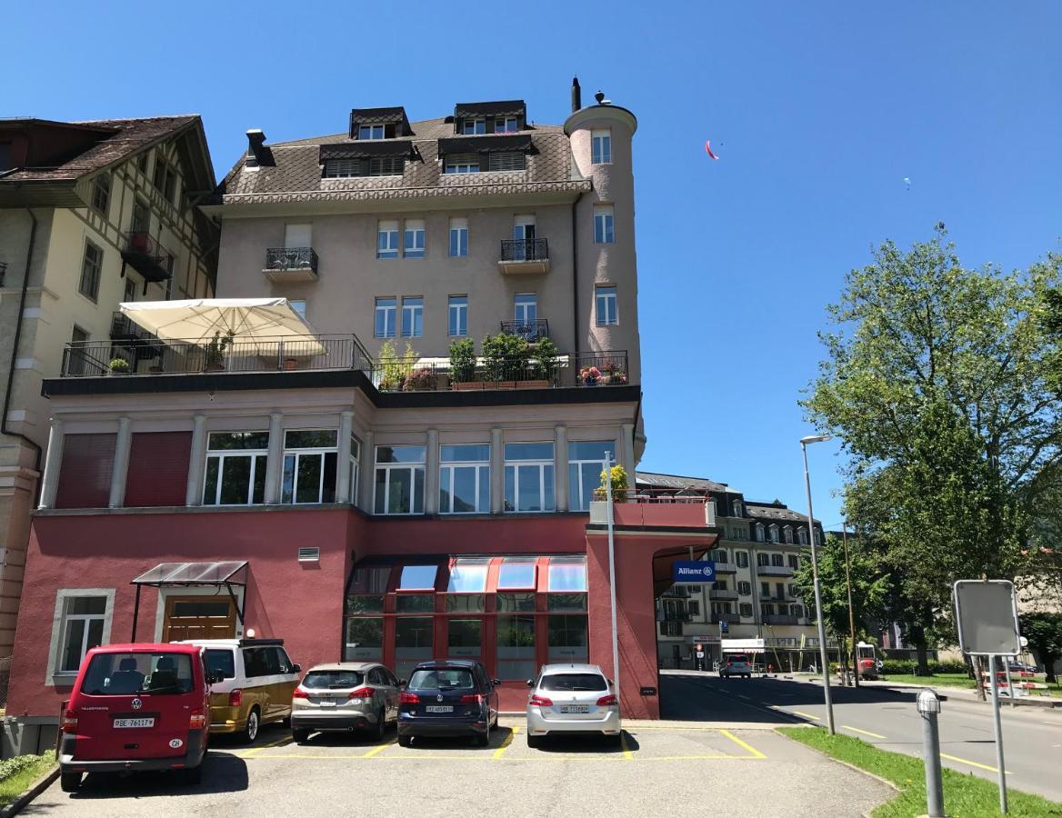 Modern Family Apartment In Interlaken Center Dış mekan fotoğraf